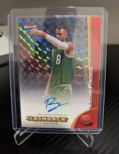 2023-24 Finest Flashback Autographs Kristaps Porzingis #FLA-KP card