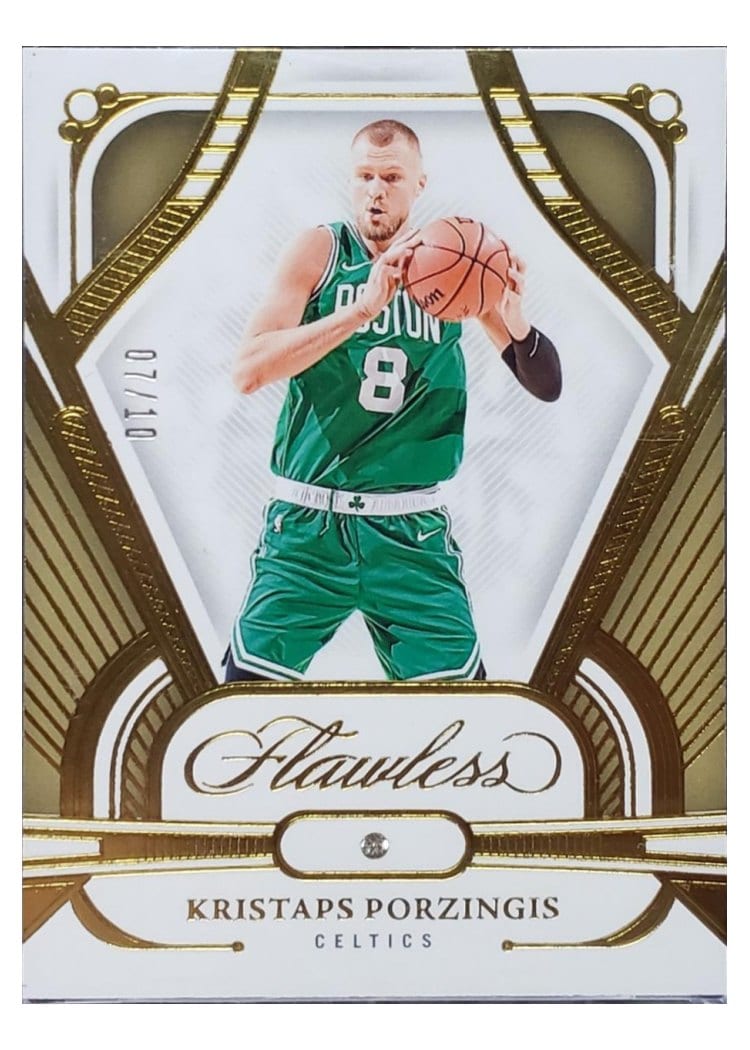 2023-24 Panini Flawless Base Set Kristaps Porzingis #91 card