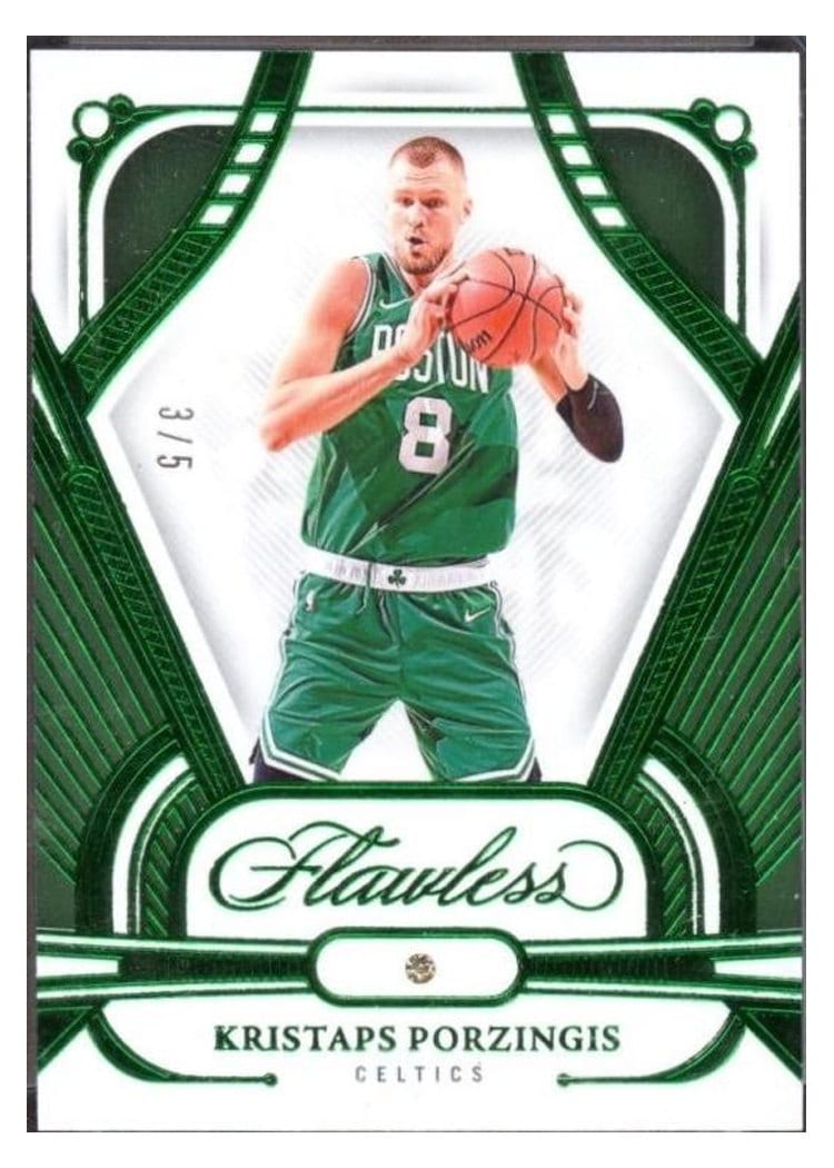 2023-24 Panini Flawless Base Set Kristaps Porzingis #91 card