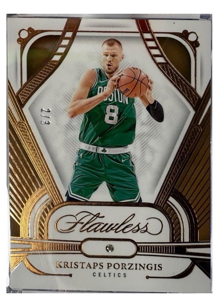 2023-24 Panini Flawless Base Set Kristaps Porzingis #91 card