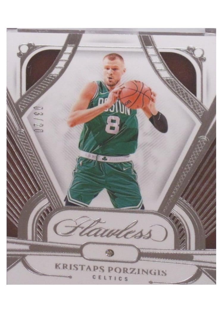 2023-24 Panini Flawless Base Set Kristaps Porzingis #91 card