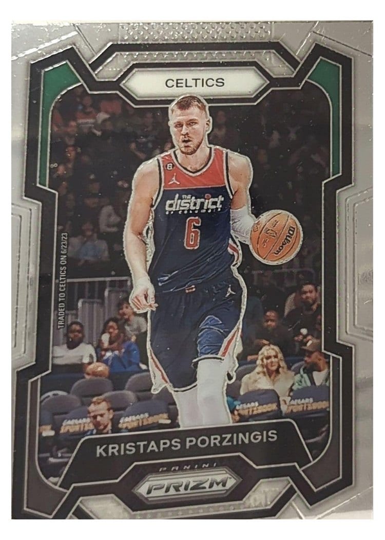 2023-24 Panini Prizm Base Set Kristaps Porzingis #8 card