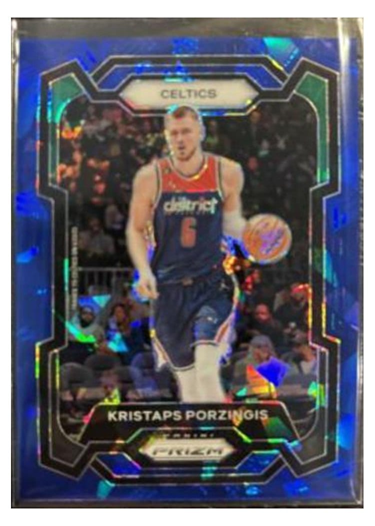 2023-24 Panini Prizm Base Set Kristaps Porzingis #8 card