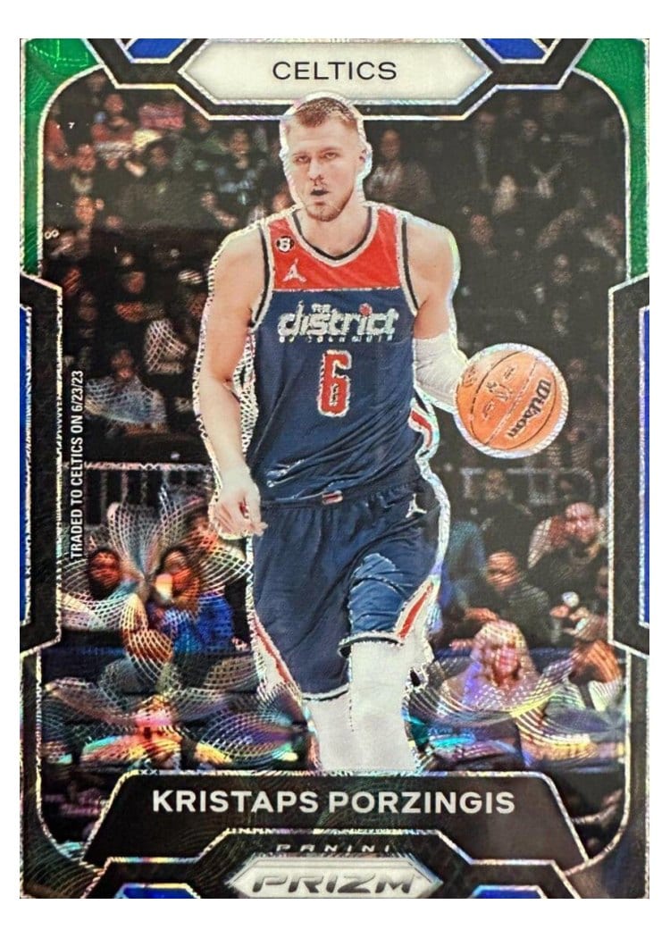 2023-24 Panini Prizm Base Set Kristaps Porzingis #8 card