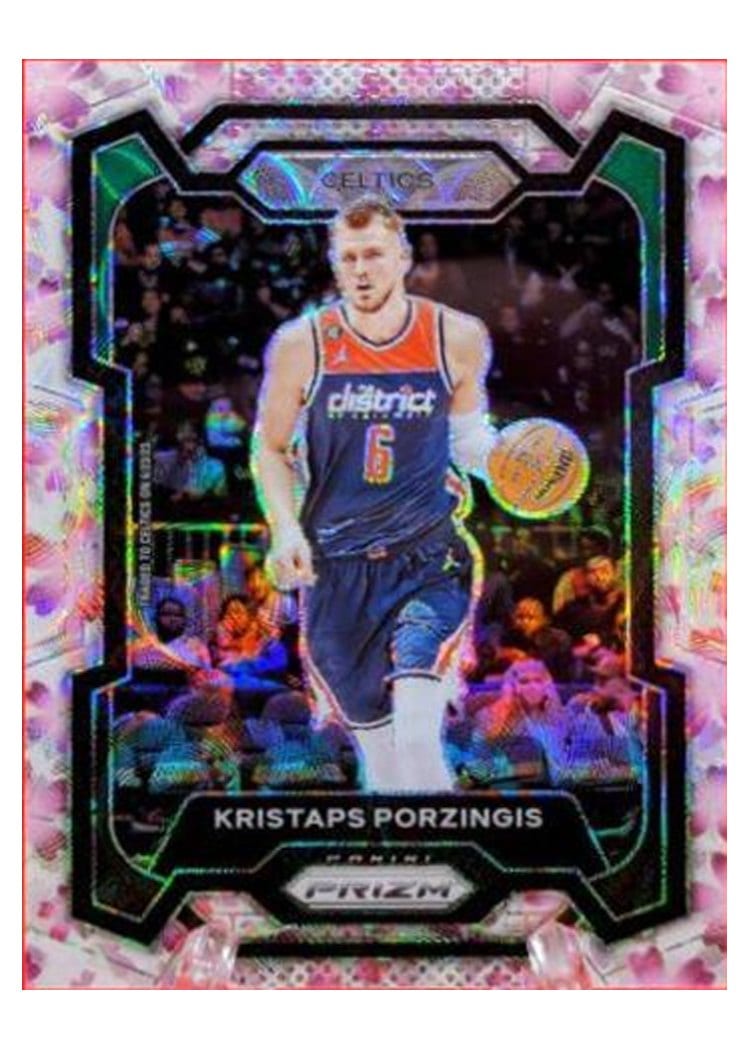 2023-24 Panini Prizm Base Set Kristaps Porzingis #8 card
