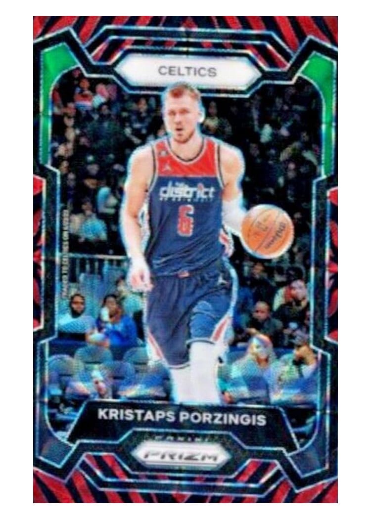 2023-24 Panini Prizm Base Set Kristaps Porzingis #8 card