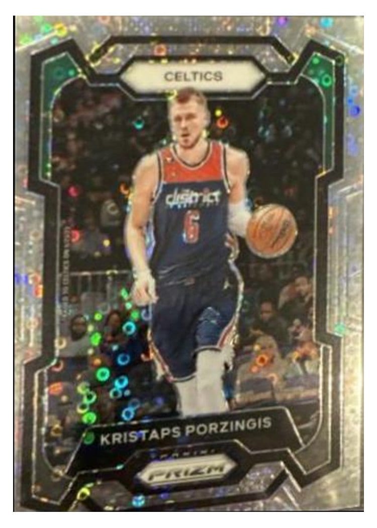 2023-24 Panini Prizm Base Set Kristaps Porzingis #8 card