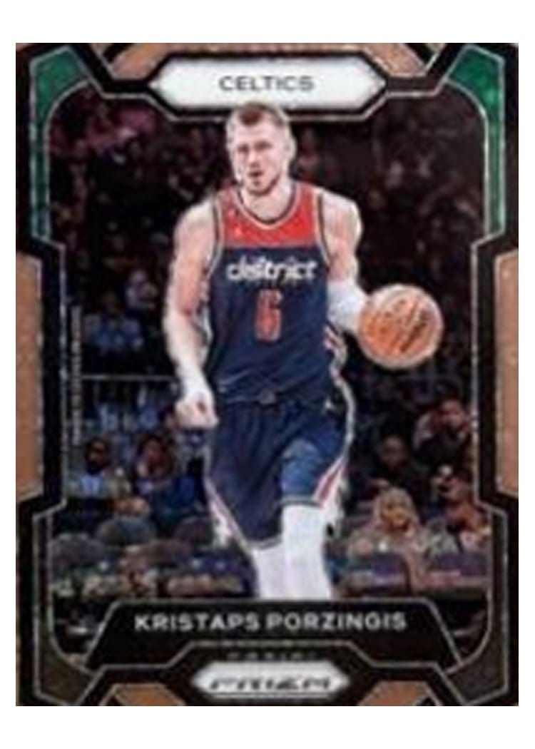 2023-24 Panini Prizm Base Set Kristaps Porzingis #8 card