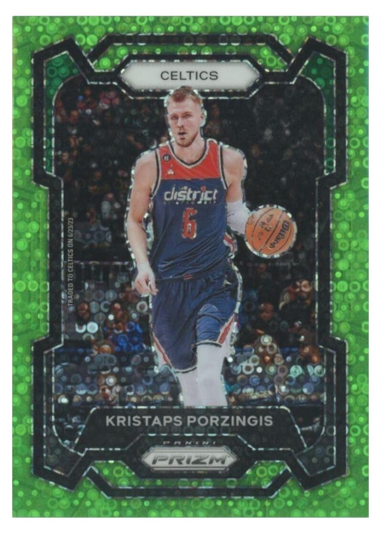 2023-24 Panini Prizm Base Set Kristaps Porzingis #8 card