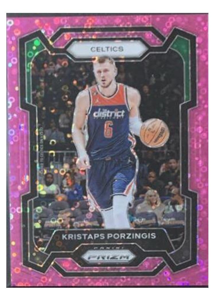 2023-24 Panini Prizm Base Set Kristaps Porzingis #8 card