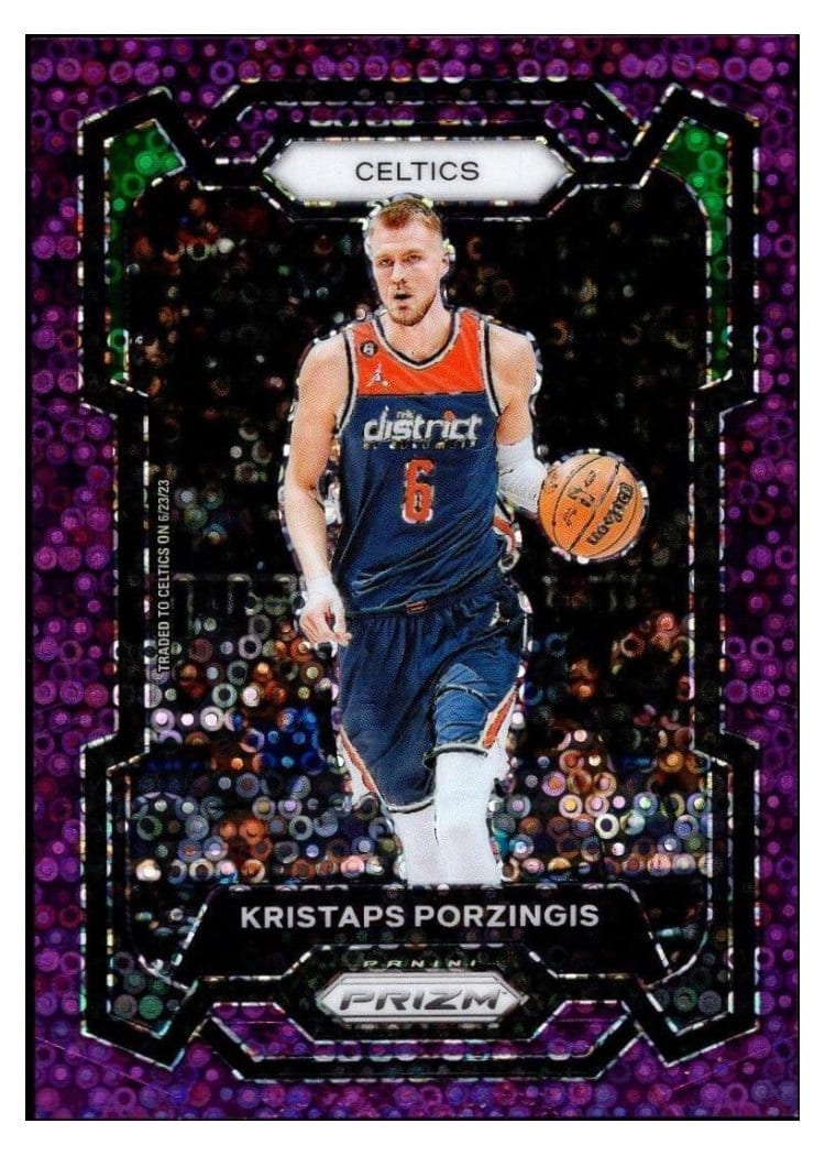 2023-24 Panini Prizm Base Set Kristaps Porzingis #8 card
