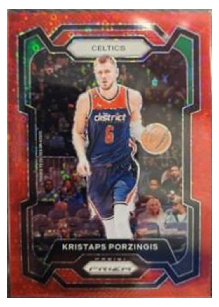 2023-24 Panini Prizm Base Set Kristaps Porzingis #8 card