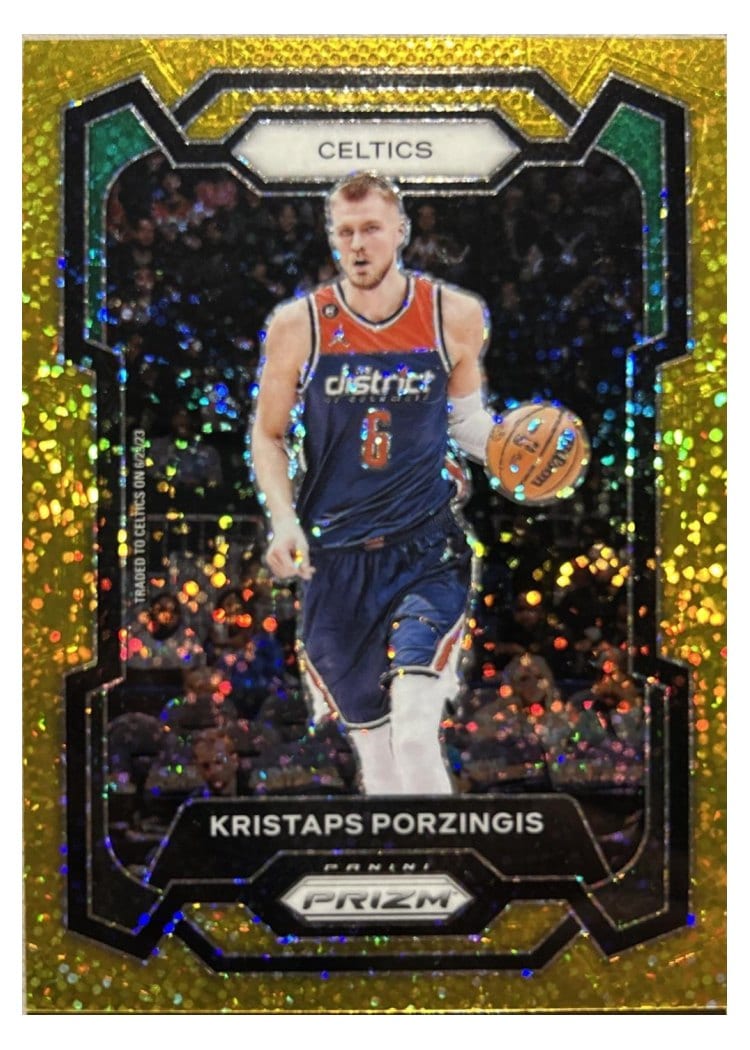 2023-24 Panini Prizm Base Set Kristaps Porzingis #8 card