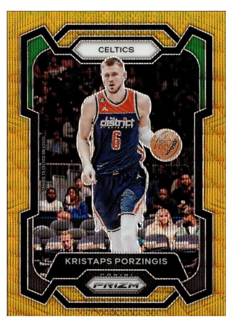 2023-24 Panini Prizm Base Set Kristaps Porzingis #8 card