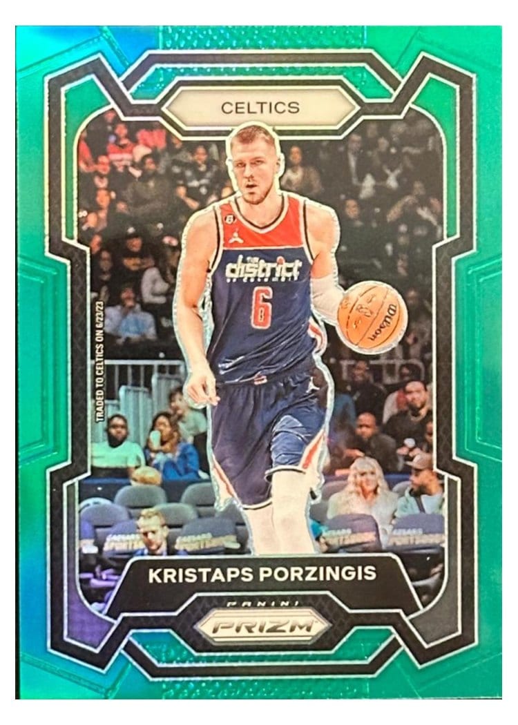 2023-24 Panini Prizm Base Set Kristaps Porzingis #8 card