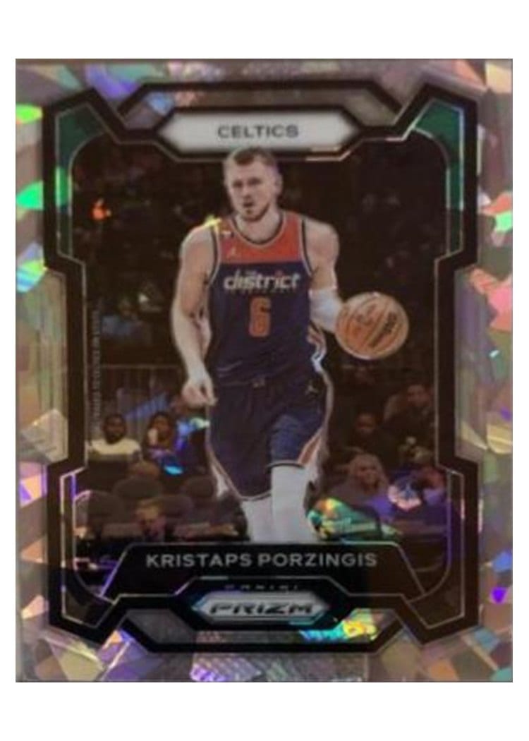 2023-24 Panini Prizm Base Set Kristaps Porzingis #8 card