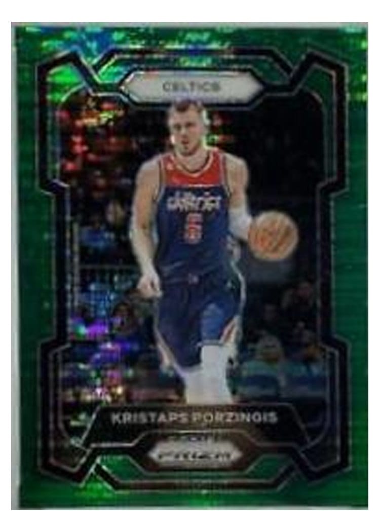 2023-24 Panini Prizm Base Set Kristaps Porzingis #8 card