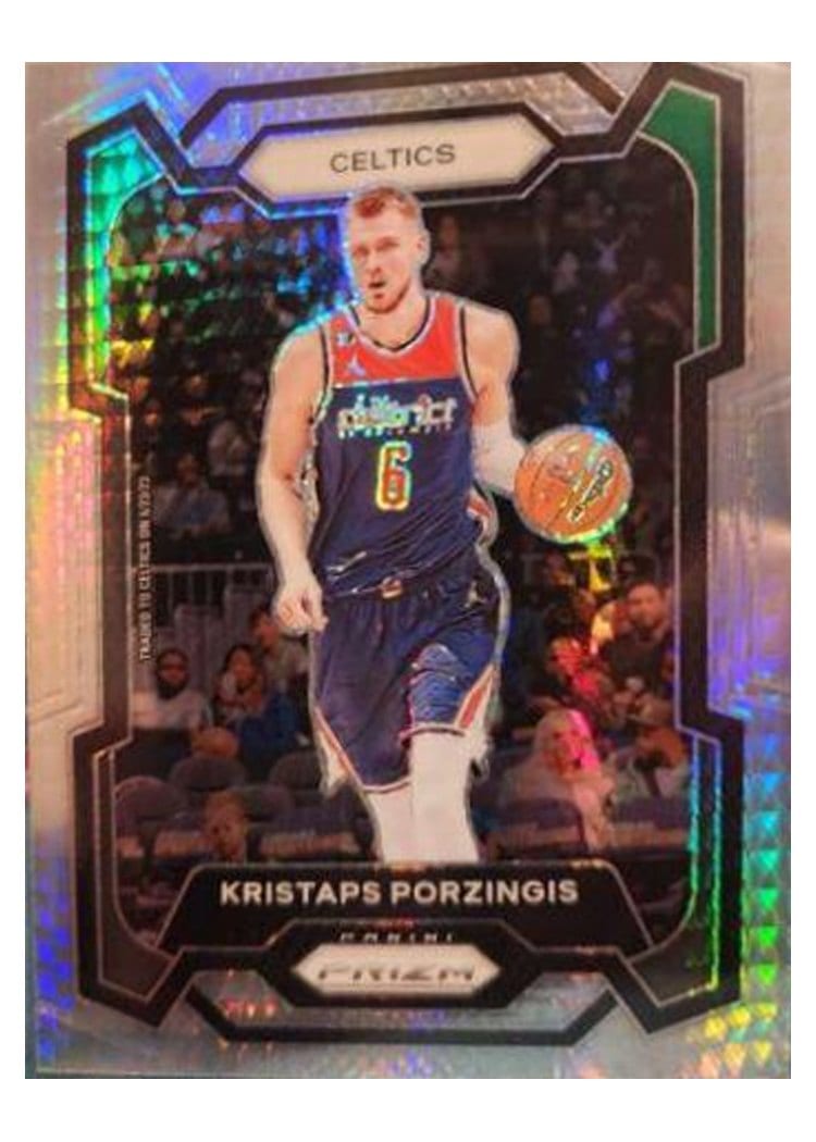 2023-24 Panini Prizm Base Set Kristaps Porzingis #8 card