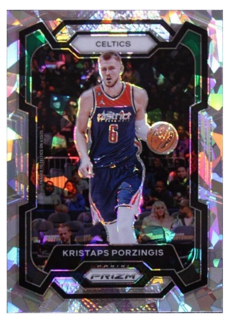 2023-24 Panini Prizm Base Set Kristaps Porzingis #8 card