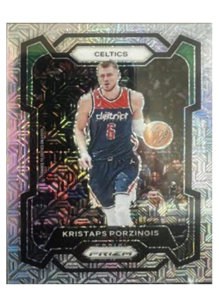 2023-24 Panini Prizm Base Set Kristaps Porzingis #8 card