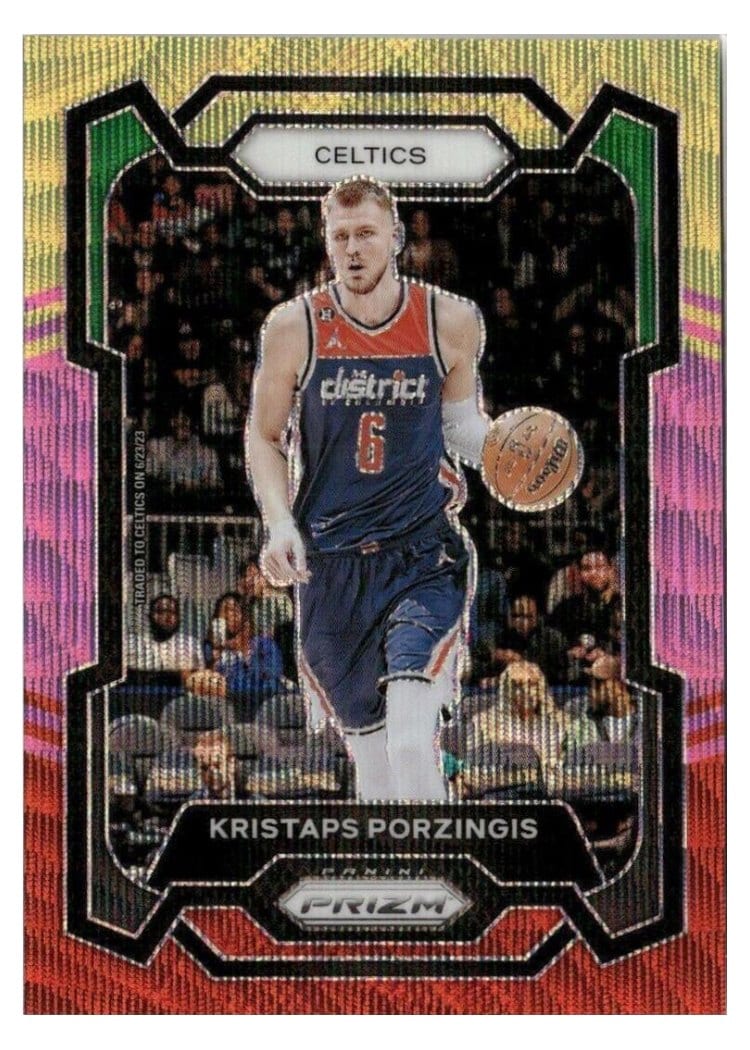 2023-24 Panini Prizm Base Set Kristaps Porzingis #8 card