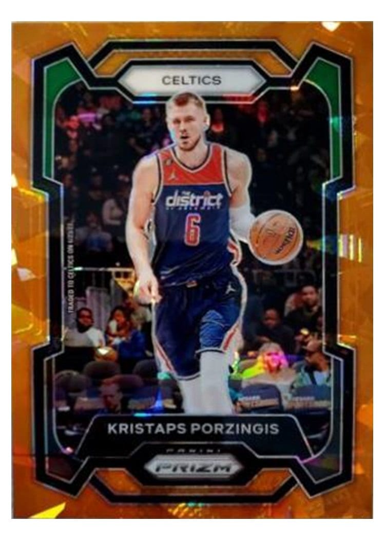 2023-24 Panini Prizm Base Set Kristaps Porzingis #8 card