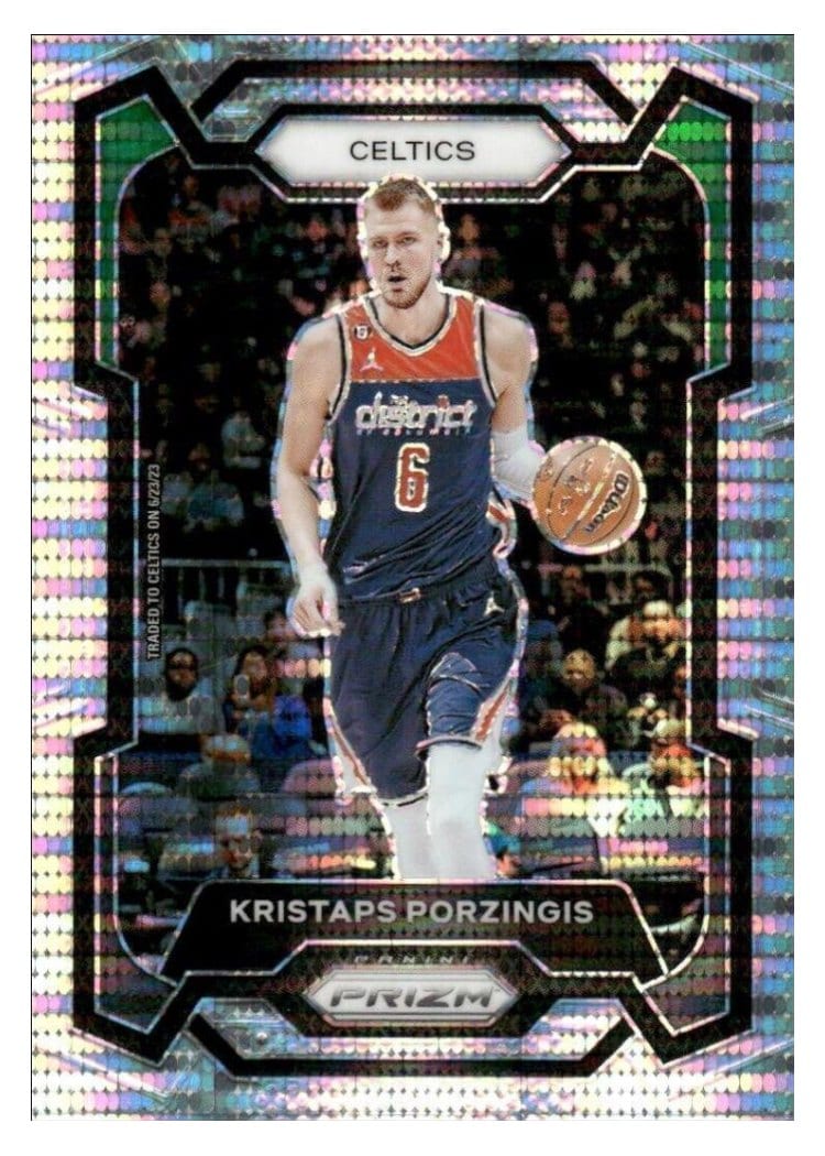 2023-24 Panini Prizm Base Set Kristaps Porzingis #8 card