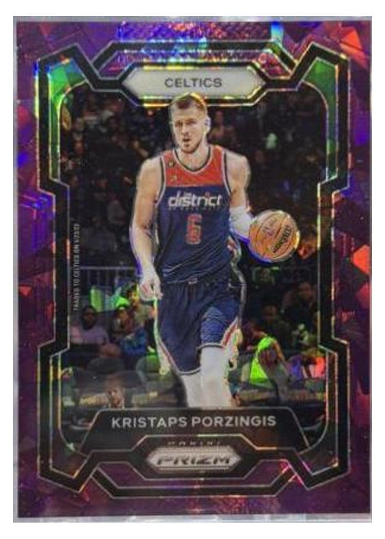 2023-24 Panini Prizm Base Set Kristaps Porzingis #8 card