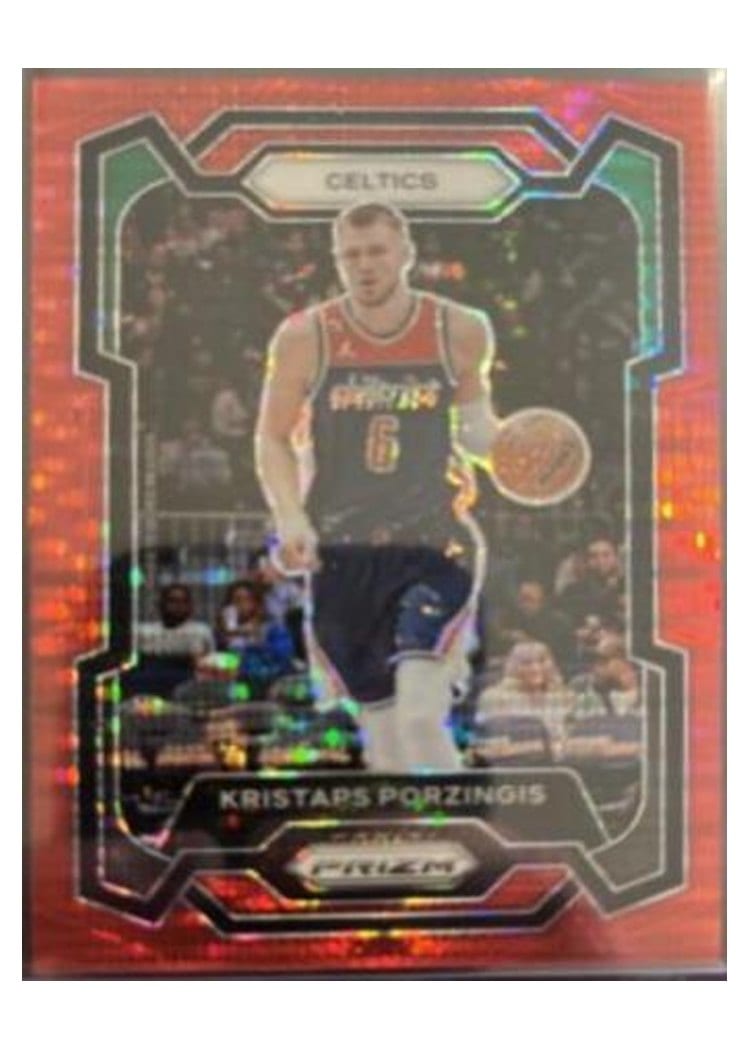 2023-24 Panini Prizm Base Set Kristaps Porzingis #8 card