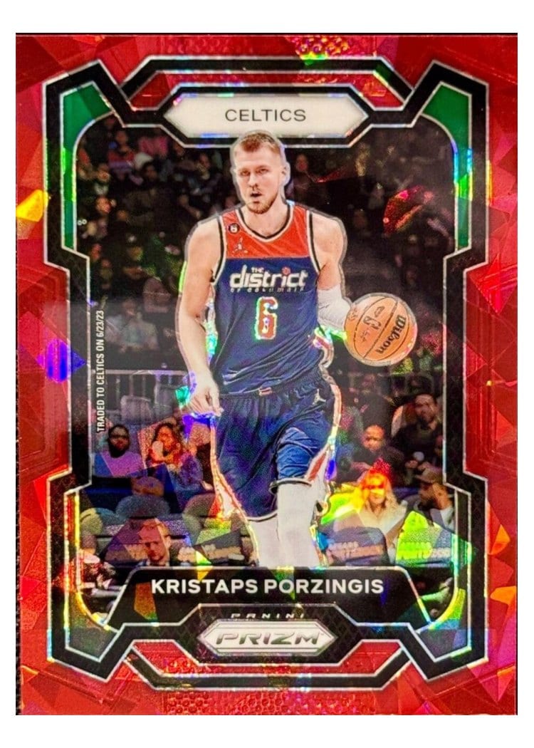 2023-24 Panini Prizm Base Set Kristaps Porzingis #8 card