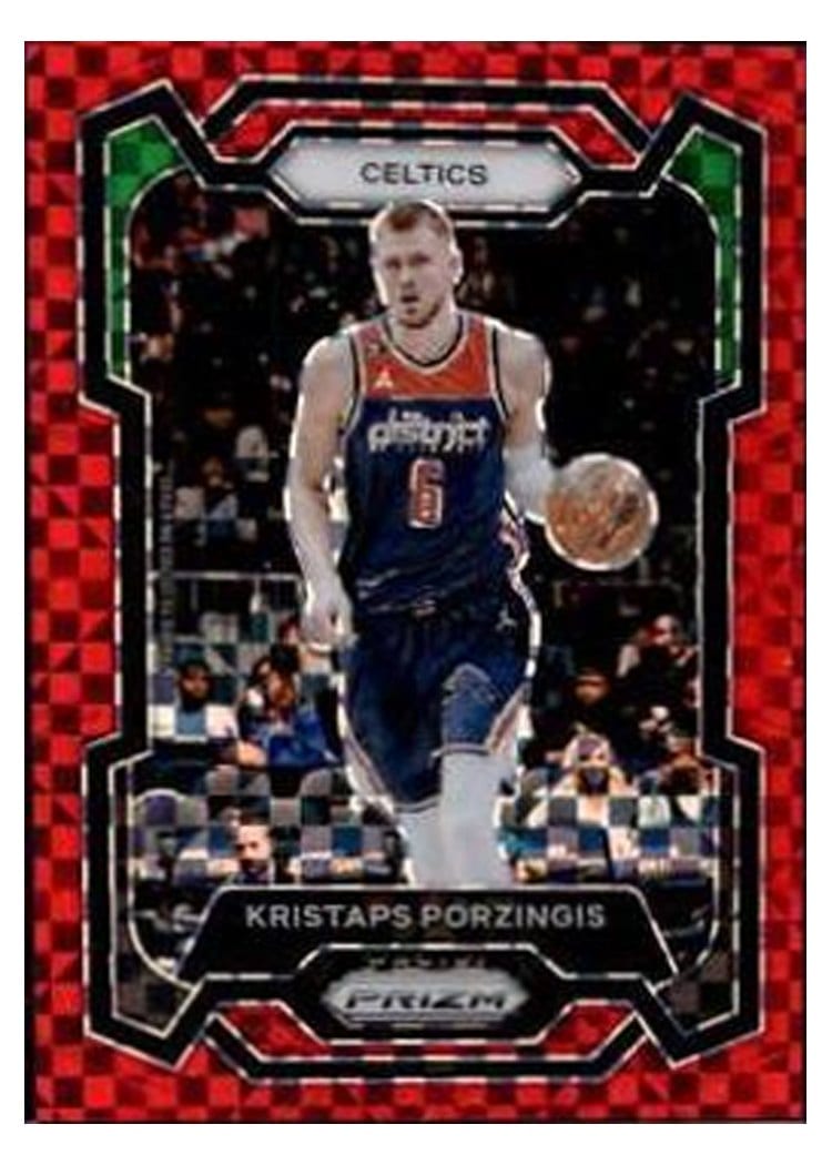 2023-24 Panini Prizm Base Set Kristaps Porzingis #8 card