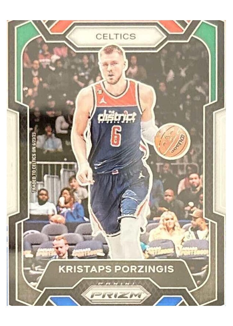 2023-24 Panini Prizm Base Set Kristaps Porzingis #8 card