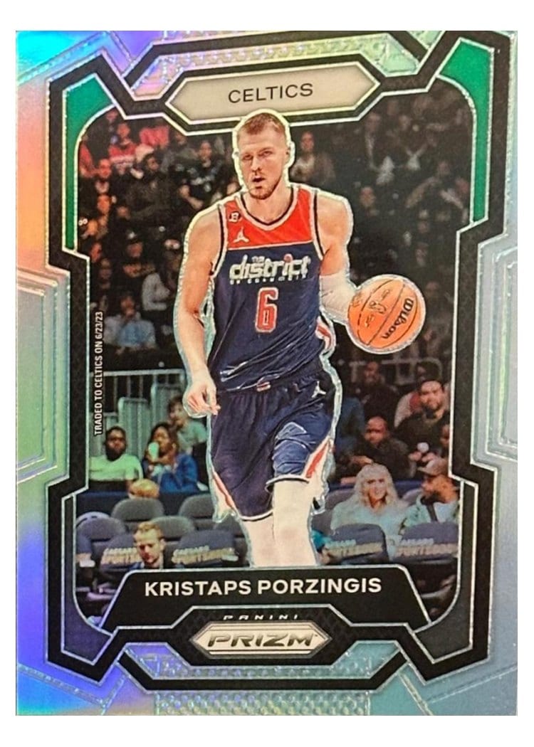 2023-24 Panini Prizm Base Set Kristaps Porzingis #8 card