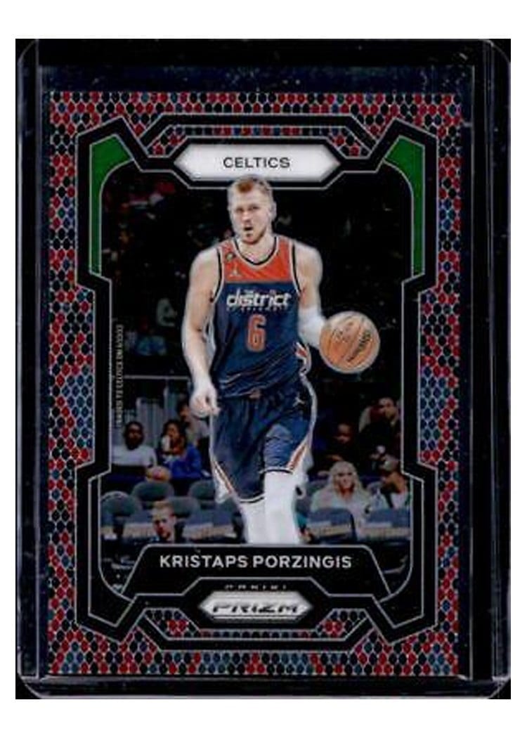 2023-24 Panini Prizm Base Set Kristaps Porzingis #8 card
