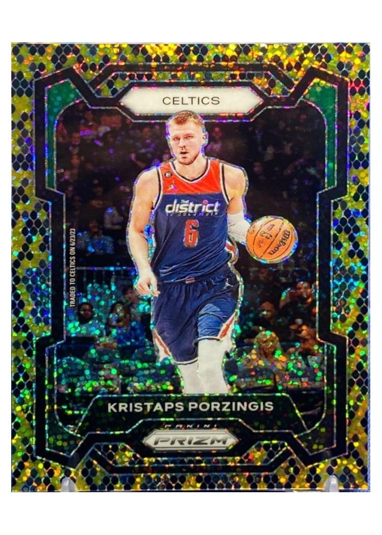 2023-24 Panini Prizm Base Set Kristaps Porzingis #8 card