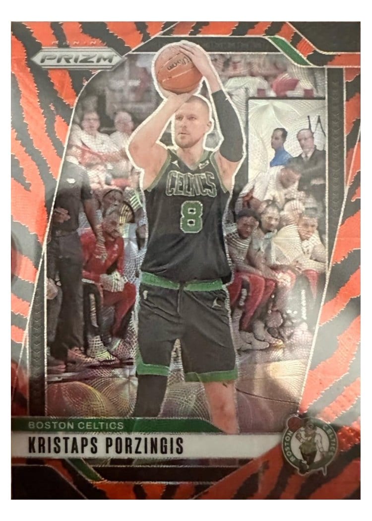 2024-25 Panini Prizm Base Set Kristaps Porzingis #114 card