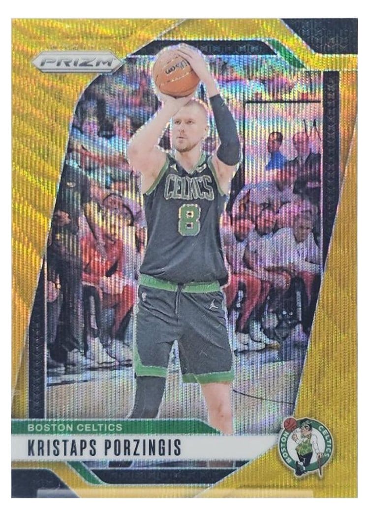 2024-25 Panini Prizm Base Set Kristaps Porzingis #114 card