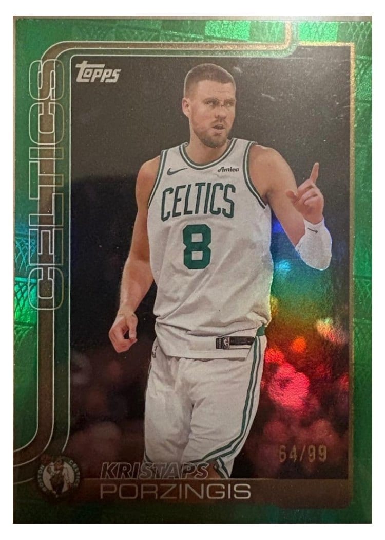2025-26 Topps Base Set Kristaps Porzingis #3 card