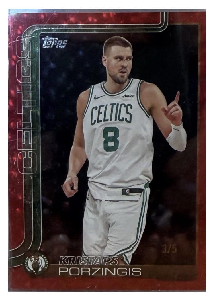2025-26 Topps Base Set Kristaps Porzingis #3 card