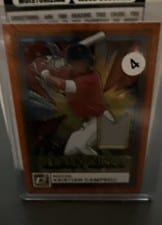 2025 Donruss Jersey Kings Kristian Campbell #JK-KC card