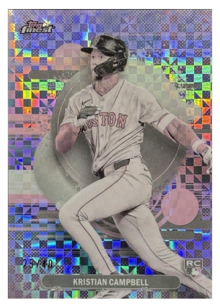 2025 Finest Base Set Kristian Campbell #181 card