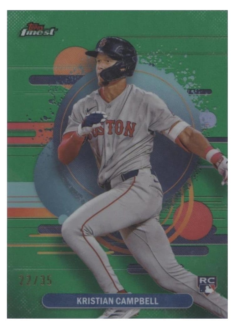 2025 Finest Base Set Kristian Campbell #181 card