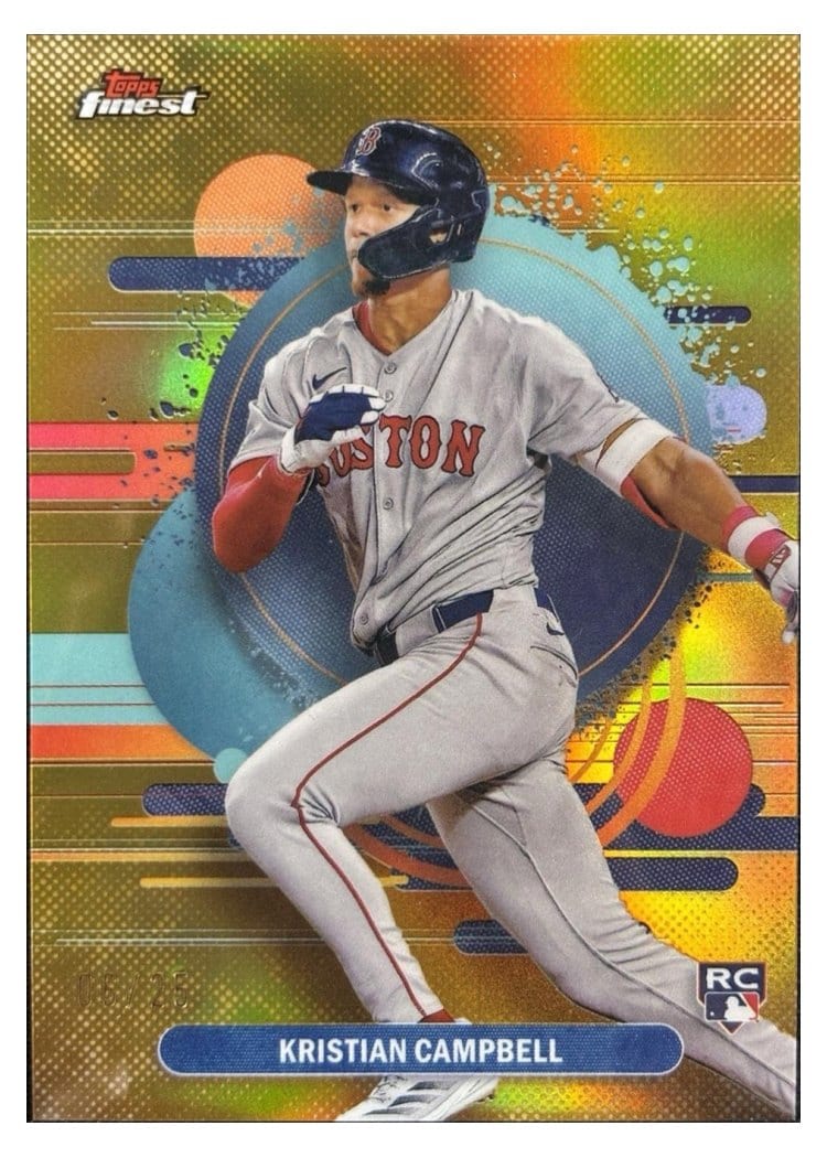 2025 Finest Base Set Kristian Campbell #181 card