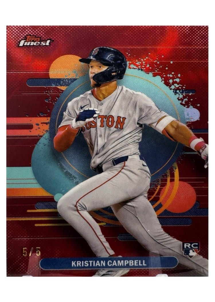 2025 Finest Base Set Kristian Campbell #181 card