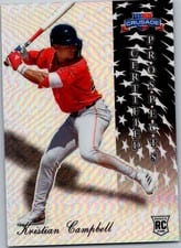 2025 Panini Crusade Certified Prospects Kristian Campbell #22 card