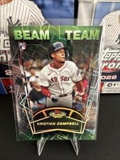 2025 Stadium Club Beam Team Kristian Campbell #BT-6 card