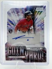 2025 Stadium Club Goin' Yard Autographs Kristian Campbell #GYA-KC card