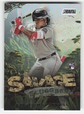2025 Stadium Club Savage Sluggers Kristian Campbell #SS-15 card