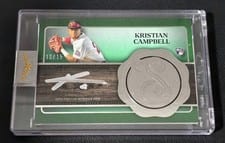 2025 Topps Five Star Silver Signatures Kristian Campbell #FSS-KC card