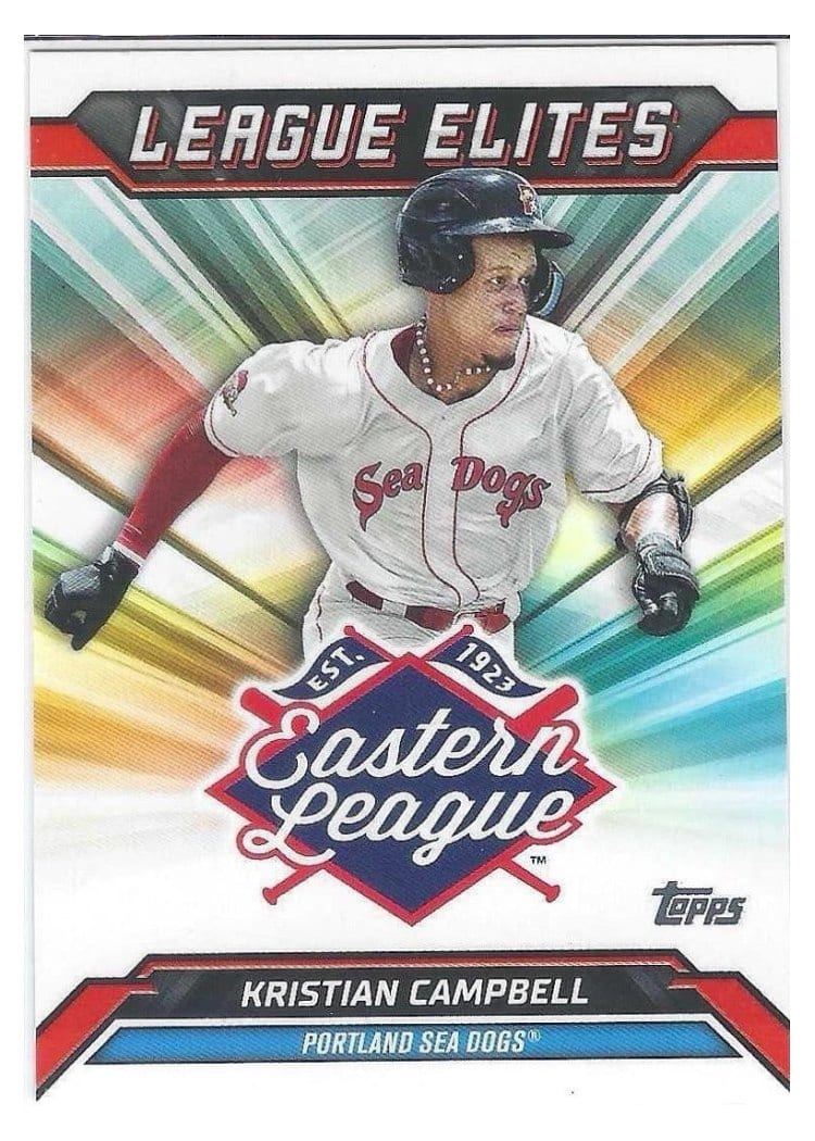 2025 Topps Pro Debut League Elites Kristian Campbell #LE-9 card